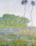 Клод Моне Весна. Луг в Живерни 1894г.
